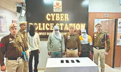Cops bust cyber fraud syndicates; 55 nabbed