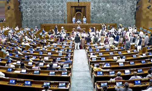 Lok Sabha adjourned till 5 pm amid uproar