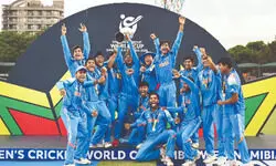 Six-star India: U-19 men rule again