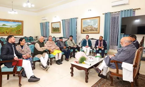 Amit Shah chairs meeting in Jammu to assess development projects in J-K