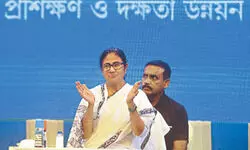 Mamata visits Bhowanipore school, checks Madhyamik exam arrangements