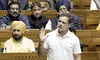 Interim trade agreement with US one-sided; govt sold Bharat Mata: Rahul in LS