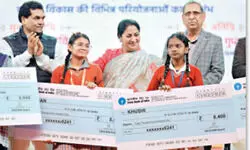 Aid for over 15K kids, `134-crore boost for workers and villages