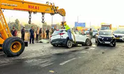 2 killed as car rams into container truck on NH-9 in east Delhi