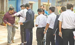 HS exams begin, one student debarred for carrying mobile