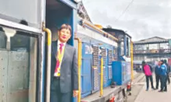 Darjeeling toy train gets first woman TTE