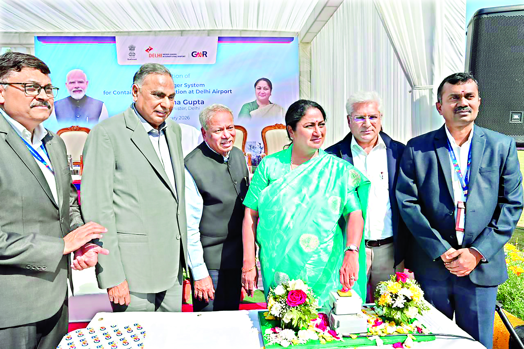 ‘Clear Air, Clean Delhi’: CM Rekha Gupta unveils 120 mist spray systems at IGI Airport ‘Clear Air, Clean Delhi’: CM Rekha Gupta unveils 120 mist spray systems at IGI Airport