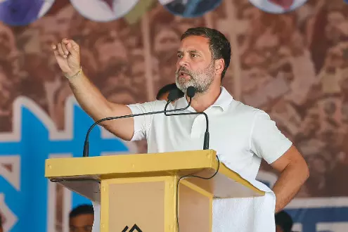 Witnessing betrayal of Indian farmers in name of US trade deal: Rahul Gandhi Witnessing betrayal of Indian farmers in name of US trade deal: Rahul Gandhi