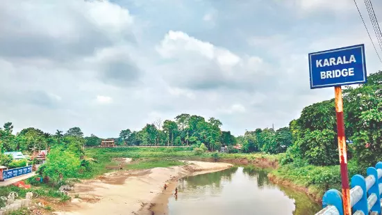 Jalpaiguri: Second tender floated for dredging Karala River Jalpaiguri: Second tender floated for dredging Karala River
