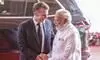 PM Modi holds talks with French President Macron in Mumbai