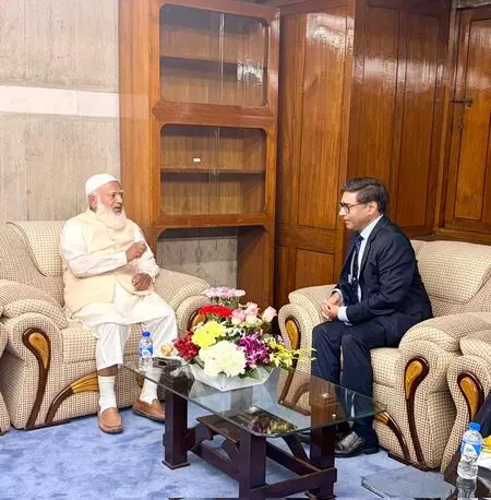 FS Vikram Misri, B’desh Jamaat chief meet in Dhaka, underscore people-centric ties FS Vikram Misri, B’desh Jamaat chief meet in Dhaka, underscore people-centric ties