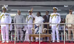 Indian Navy vigilant in safeguarding countrys maritime interests: Prez Murmu
