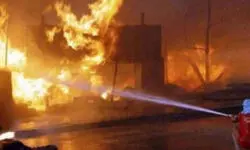 Massive blaze guts textile showroom in Kozhikode, loss pegged at Rs 50 crore