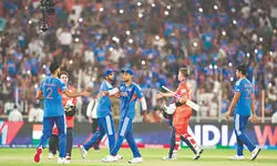 India ends league stage with 17-run win over Netherlands