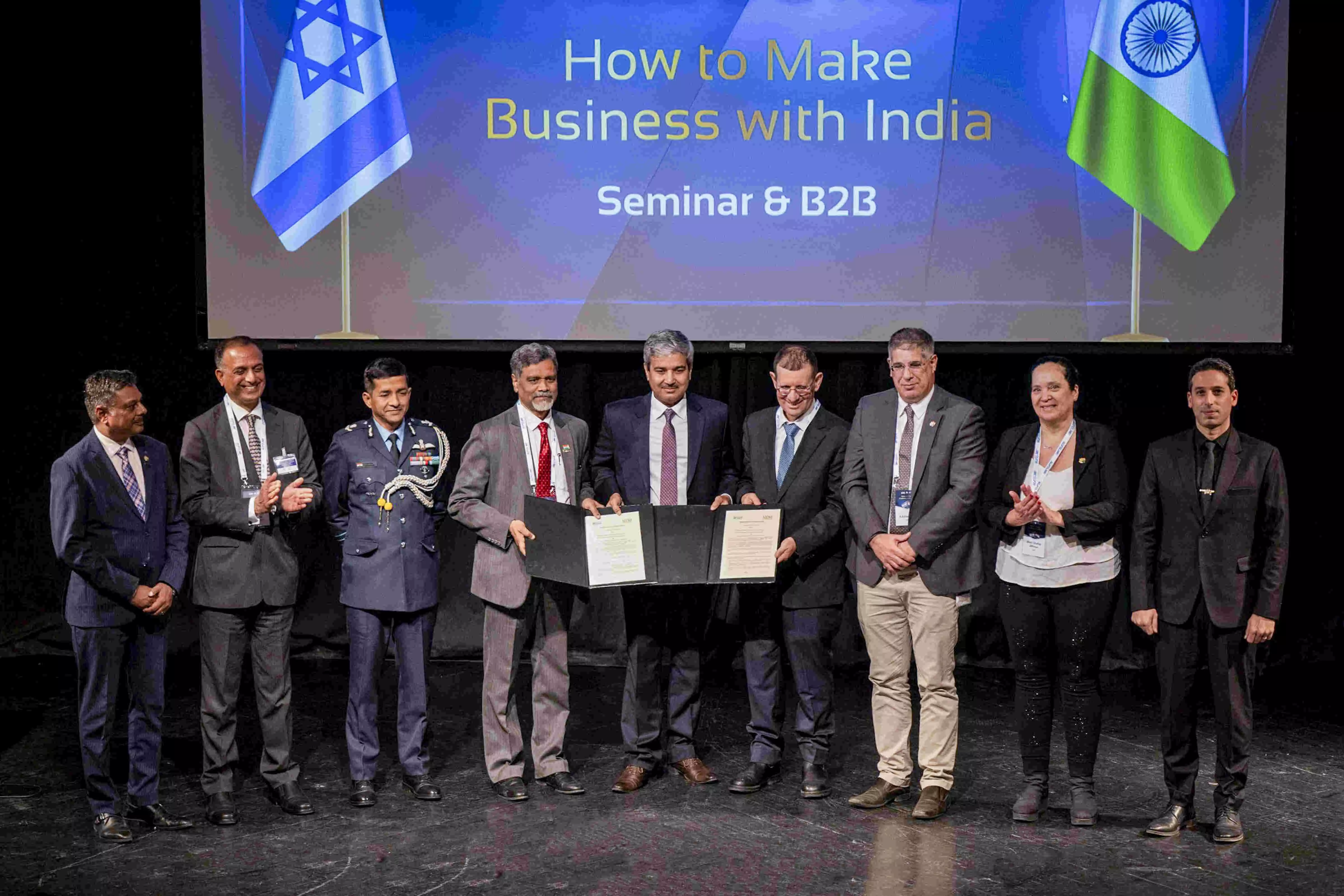 Ahead of Modis visit, India and Israel sign another MoU deepening defence ties Ahead of Modis visit, India and Israel sign another MoU deepening defence ties