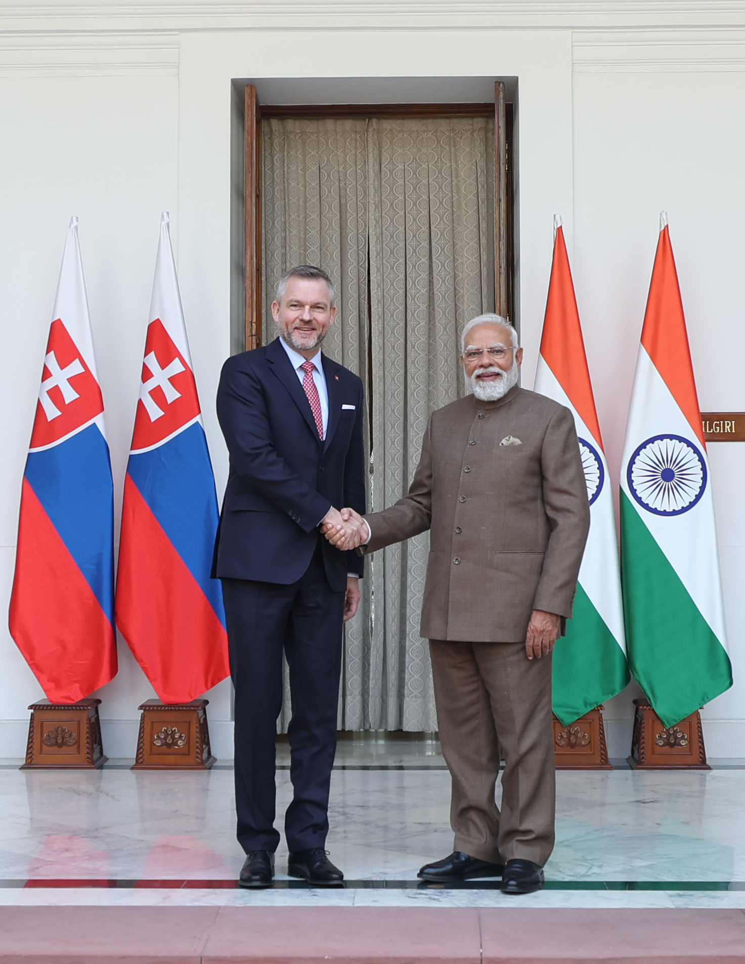 Historic milestone for bilateral ties: Slovakia President after meeting PM Modi