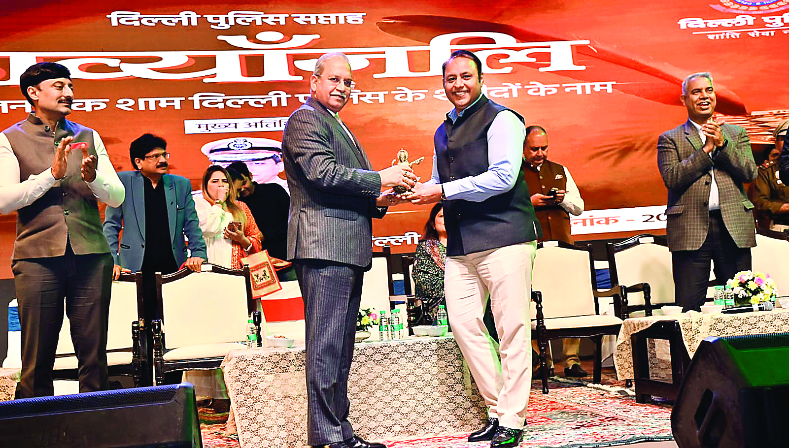 Delhi Police hosts Kavyanjali at Red Fort