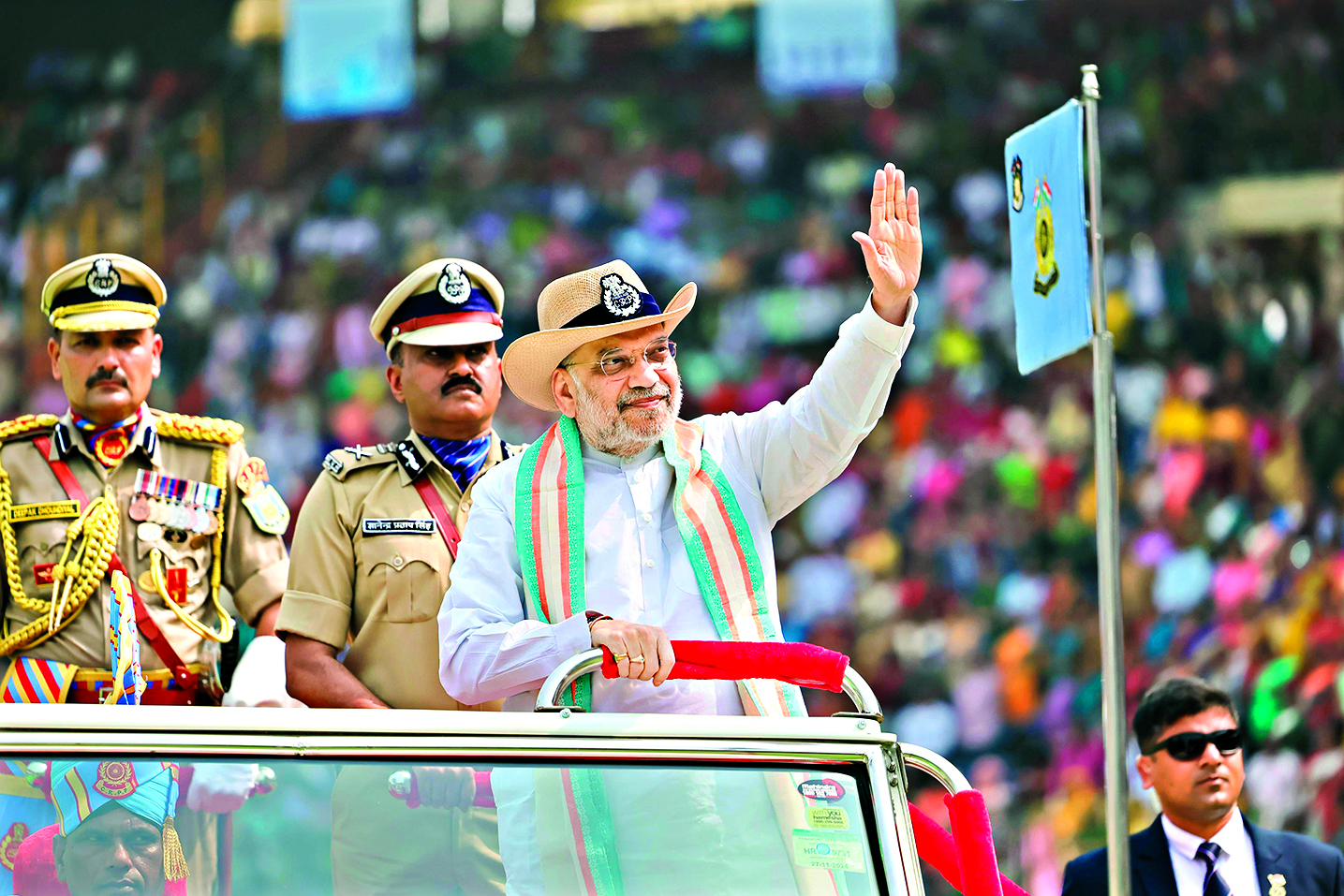 CRPF indispensable to India’s internal security: Shah at 87th Raising Day