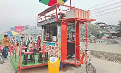 Innovation at its best! ‘Toto   food stall’ draws eyes in Siliguri