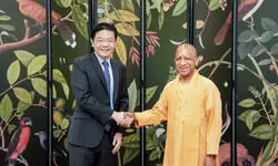 Singapore PM Wong meets UP CM Adityanath; discusses investment, infra ties Singapore PM Wong meets UP CM Adityanath; discusses investment, infra ties
