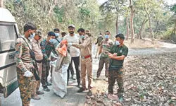 Clean-up drive in Buxa core   after Shivratri litter surge