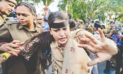 Police arrests IYC prez, invokes charges of rioting against 7 others Police arrests IYC prez, invokes charges of rioting against 7 others