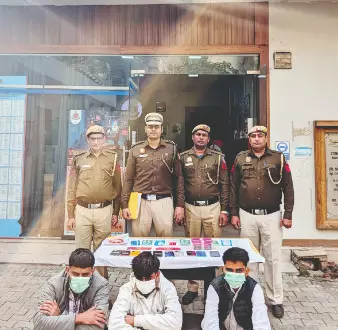 Cyber Cell arrests three for duping senior citizen of Rs 16 lakh in ‘digital arrest’ scam Cyber Cell arrests three for duping senior citizen of Rs 16 lakh in ‘digital arrest’ scam