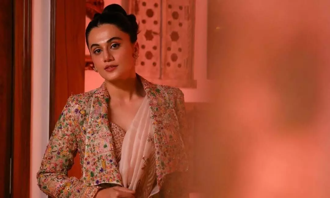 There’s an obsession with the male gaze across film industries: Taapsee Pannu There’s an obsession with the male gaze across film industries: Taapsee Pannu