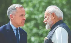 India, Canada look to turn page as PM Modi meets Mark Carney India, Canada look to turn page as PM Modi meets Mark Carney