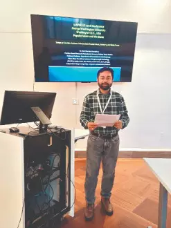 Malda professor presents independent music in US Malda professor presents independent music in US