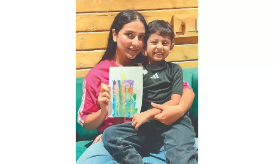 Bengali actress Subhashree & son stranded in Dubai, both safe Bengali actress Subhashree & son stranded in Dubai, both safe