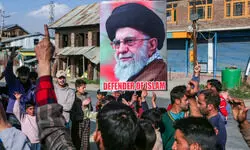 Protests break out in Kashmir against killing of Iranian leader Khamenei Protests break out in Kashmir against killing of Iranian leader Khamenei