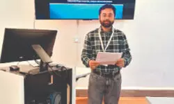 Malda professor presents independent music in US