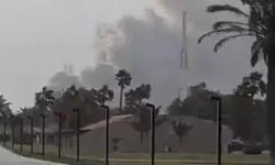 Irans drones hit Aramco Oil Refinery in Saudi Arabia Irans drones hit Aramco Oil Refinery in Saudi Arabia