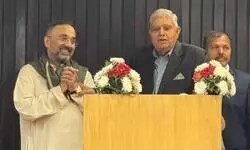 Jagdeep Dhankhar launches Yakub Mathew’s ‘Seeking the Infinite’