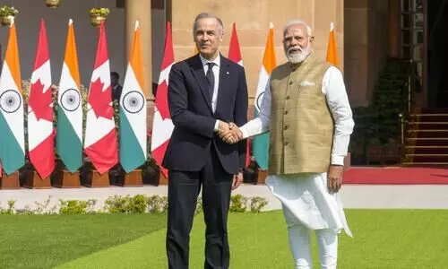 Modi-Carney talks: India, Canada seal landmark uranium deal; set USD 50 bn trade target Modi-Carney talks: India, Canada seal landmark uranium deal; set USD 50 bn trade target