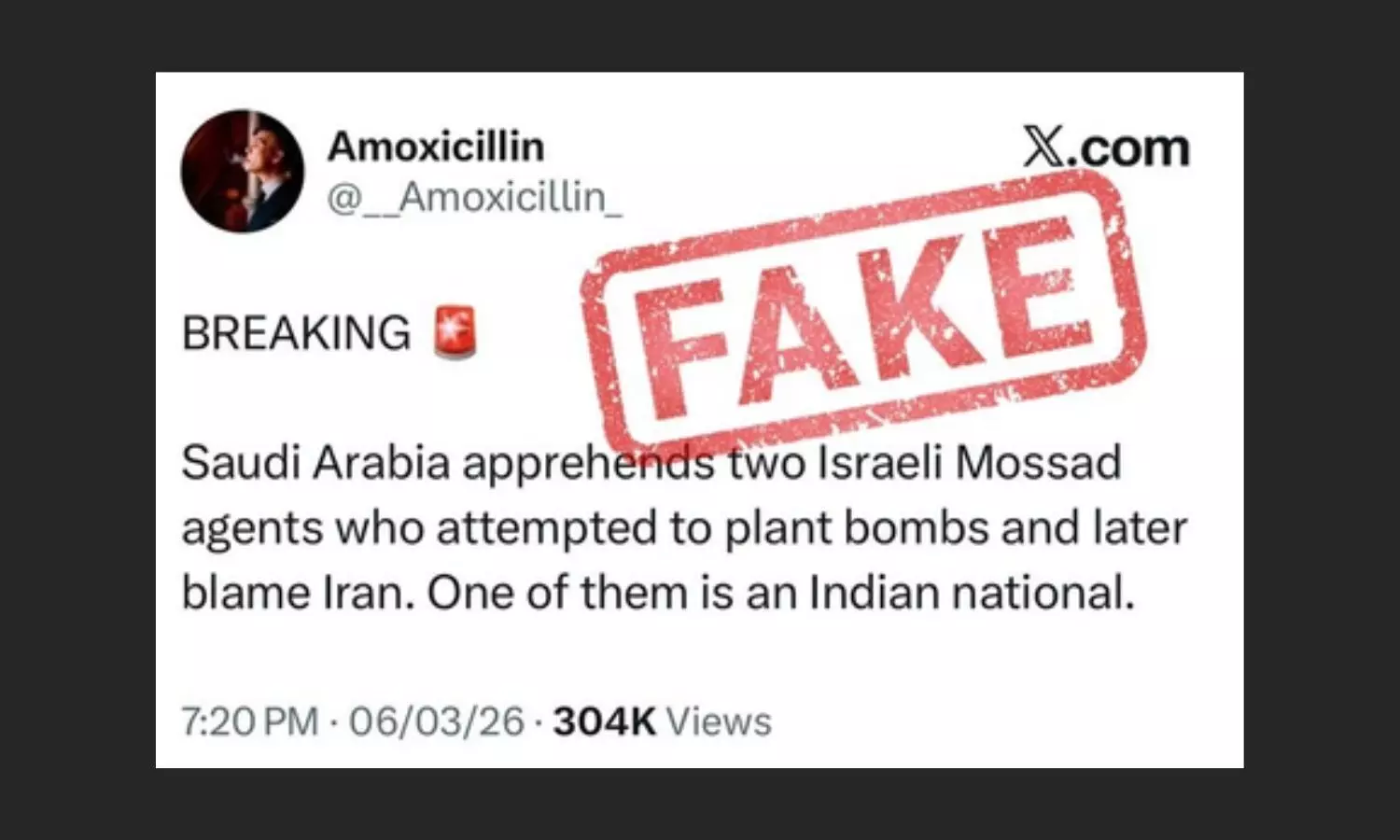 Govt debunks viral claim on Indian ‘Israeli arrest’, post linked to ‘pro-Cong’ X account