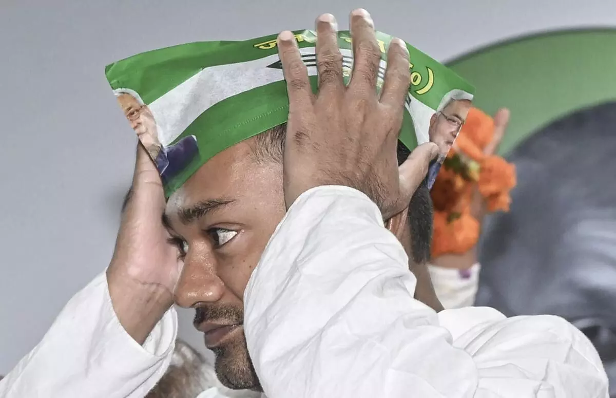 Nitish’s son Nishant begins JD(U) journey Nitish’s son Nishant begins JD(U) journey