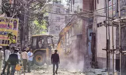 MCD demolishes illegal portions of accuseds house linked to Uttam Nagar Holi clash death