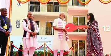 PM Modi inaugurates housing, office projs under major GPRA redevelopment in Delhi