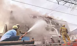 Blaze at Noida factory leaves 37 workers injured