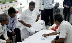 Mayor inspects progress of water treatment plant in Garia