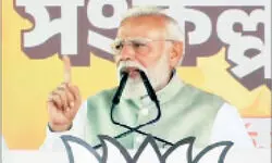 Modi accuses TMC of opposing SIR to shield infiltrators Modi accuses TMC of opposing SIR to shield infiltrators