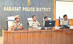 DGP reviews poll readiness   in Barasat police district