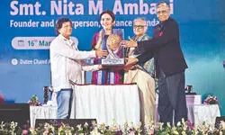 Nita M Ambani Conferred prestigious KISS Humanitarian Award 2025