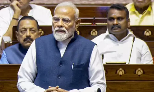 ‘No full stop in politics’: PM salutes Gowda, Kharge in farewell to 59 MPs