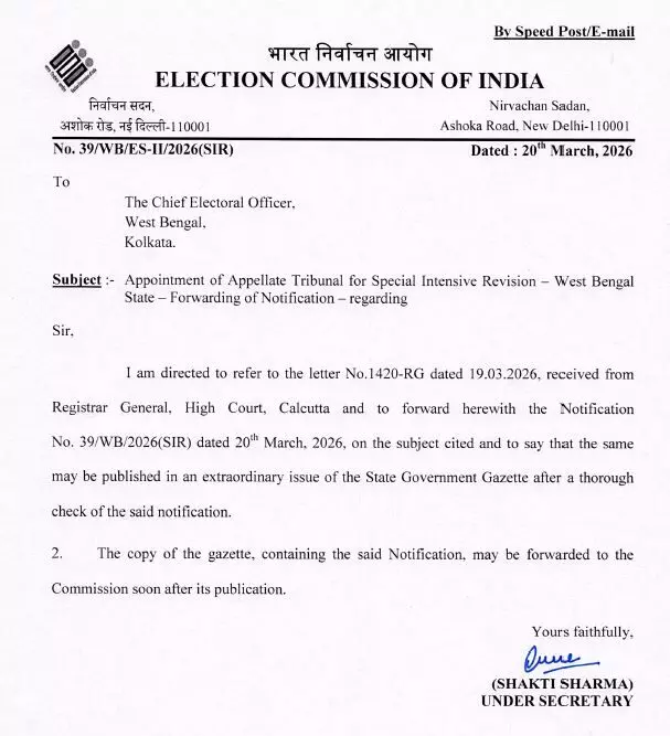 Bengal SIR: Release of supplementary voter list pushed to Monday Bengal SIR: Release of supplementary voter list pushed to Monday