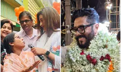 Trinamool’s celeb candidates hit roads as political mercury rises Trinamool’s celeb candidates hit roads as political mercury rises