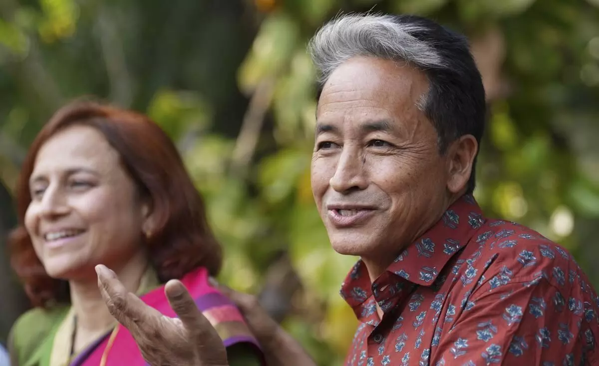 Nothing left in matter: SC disposes of wifes plea challenging Sonam Wangchuks detention Nothing left in matter: SC disposes of wifes plea challenging Sonam Wangchuks detention