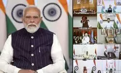 West Asia conflict: PM Modi interacts with CMs, bats for Team India spirit West Asia conflict: PM Modi interacts with CMs, bats for Team India spirit
